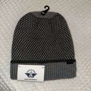 Dockers Sherpa lined charcoal men’s winter hat